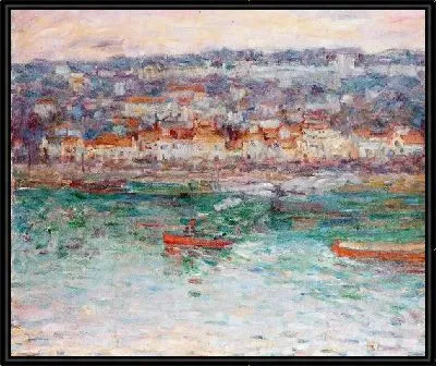 Картина Буксир на Сене