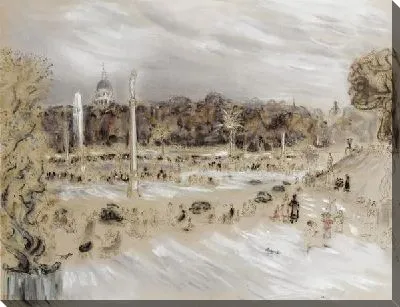 Картина Вид на площадь