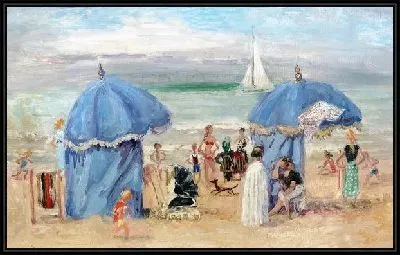 Пляж во Франции