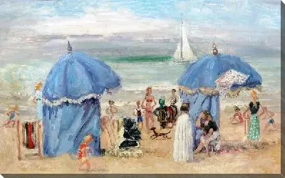 Пляж во Франции