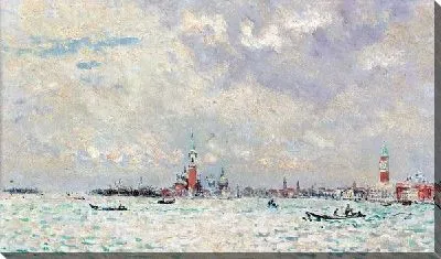 Картина Пасмурная погода в Венеции