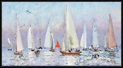 Картина Хорошая погода на море