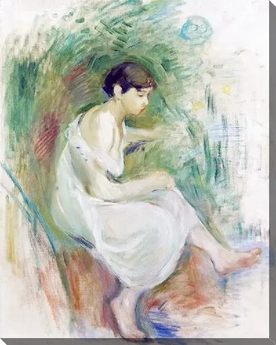 Картина Девушка у пруда