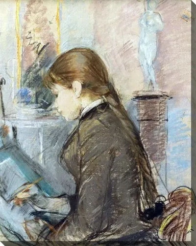 Картина Девушка рисует