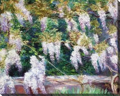 Картина Деревья в цвету