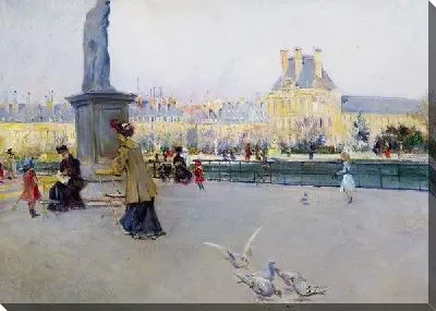 Картина Площадь в Париже
