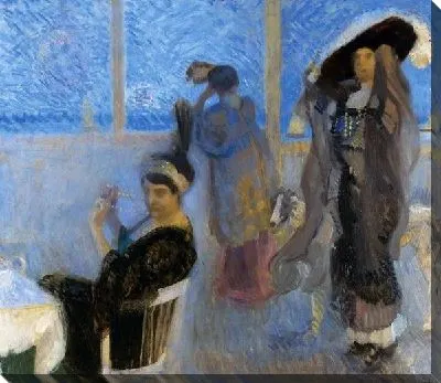 Картина На террасе