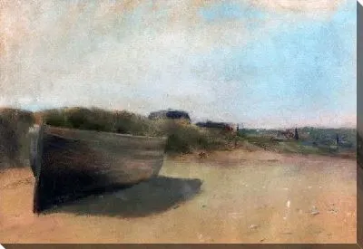 Картина Лодка на берегу №5