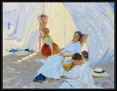 На пляже №8