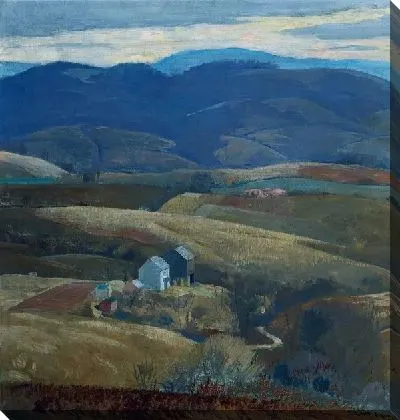 Картина Ферма на холме