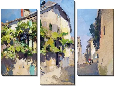 Картина Улица залитая солнцем