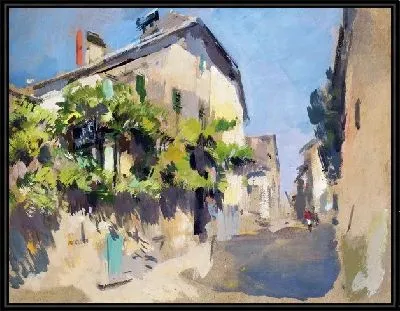 Картина Улица залитая солнцем