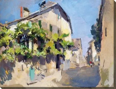 Картина Улица залитая солнцем