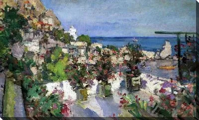 Картина Вид на террасу