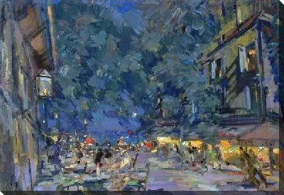 Картина Кафе на открытом воздухе №3