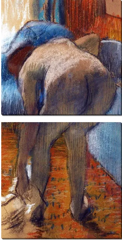 Картина Принятие ванны