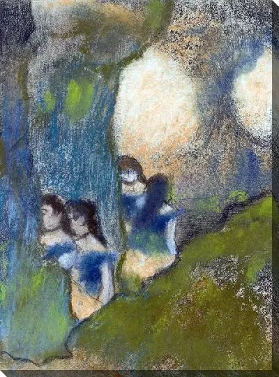 Картина Танцовщицы за сценой