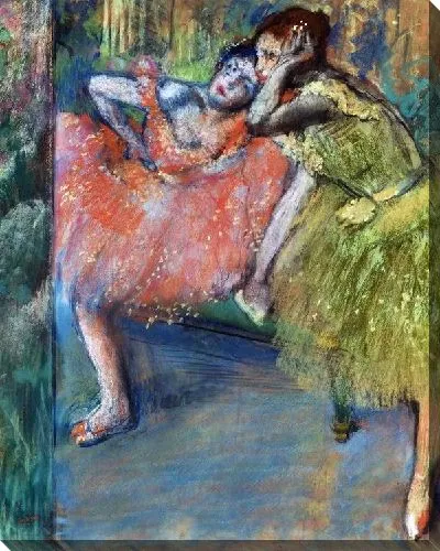 Картина Танцовщица в зеленом