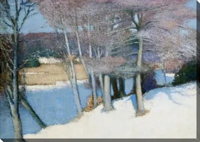 Картина Зимний лес №5