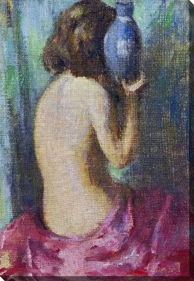 Картина Сидящая обнаженная