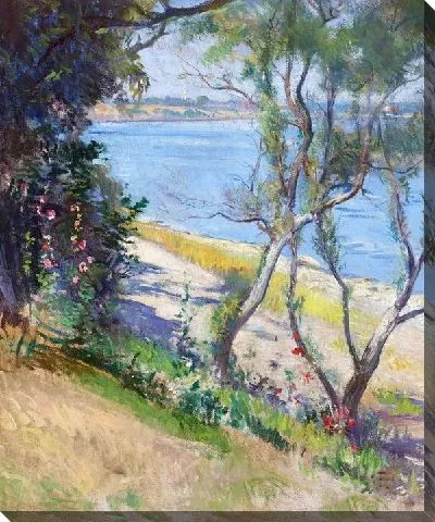 Картина Берег реки №24