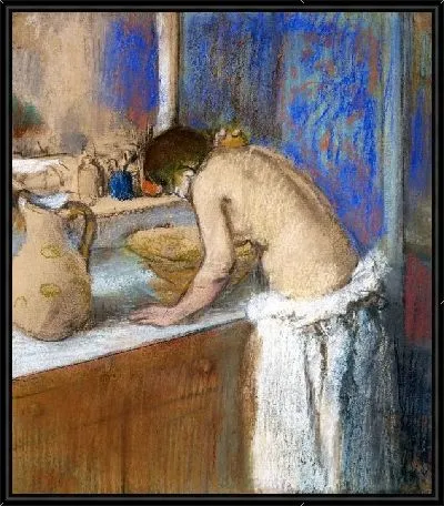 Картина Девушка в ванне