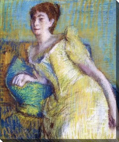 Картина Дама в желтом