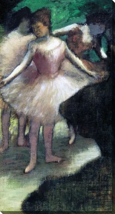 Картина Три танцовщицы в розовом