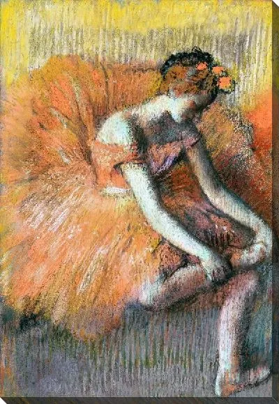 Картина Танцовщица снимающая сандалии