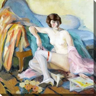 Картина Сидящая женщина