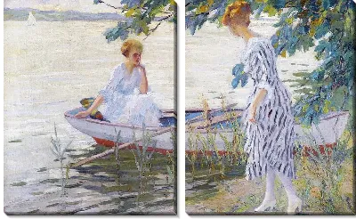 Картина На берегу