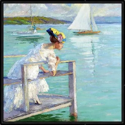 Картина На причале