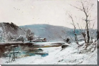 Картина Зимний пейзаж №24