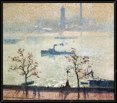 Вид на Темзу с набережной