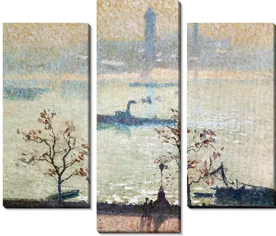 Вид на Темзу с набережной