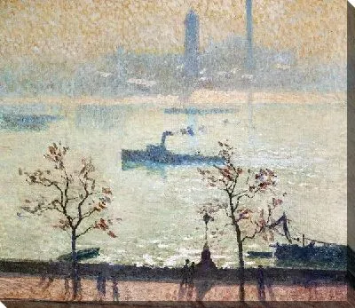 Вид на Темзу с набережной