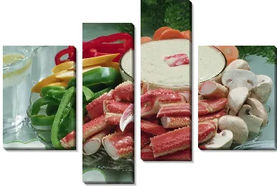Модульная картина Морепродукты №30