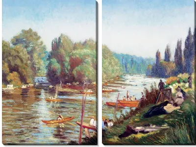 Берег реки №25