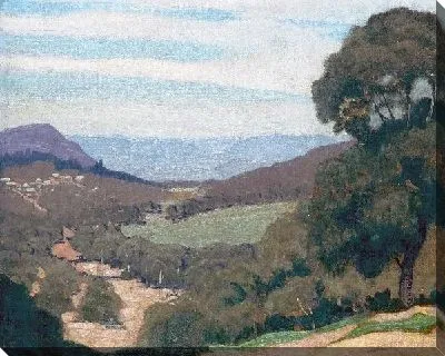 Пейзаж с холмами