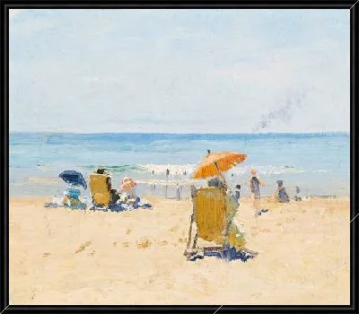 Картина На пляже №9