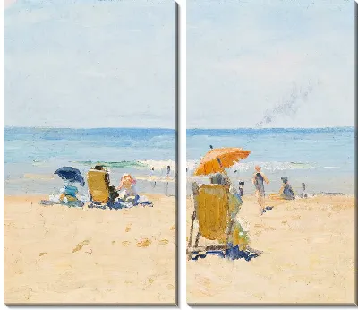 На пляже №9