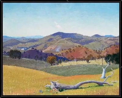 Холмы у гор