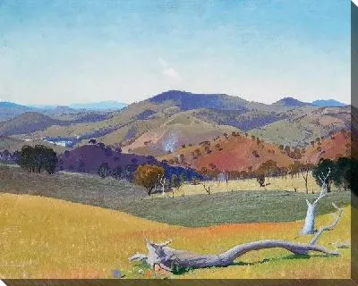 Холмы у гор