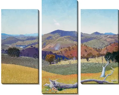 Холмы у гор