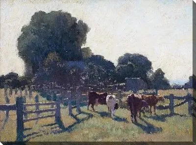 Картина Морозное утро