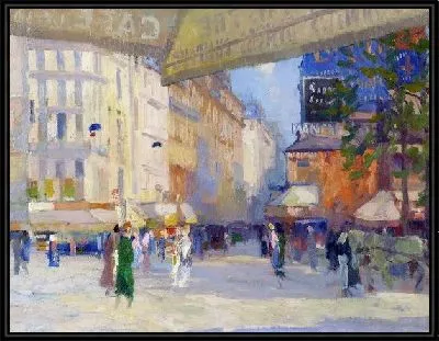 Парижская улочка