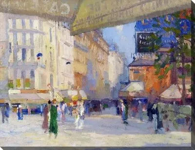 Парижская улочка