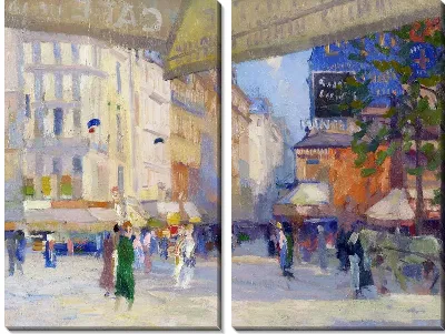 Парижская улочка