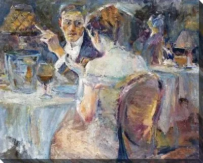 В парижском кафе