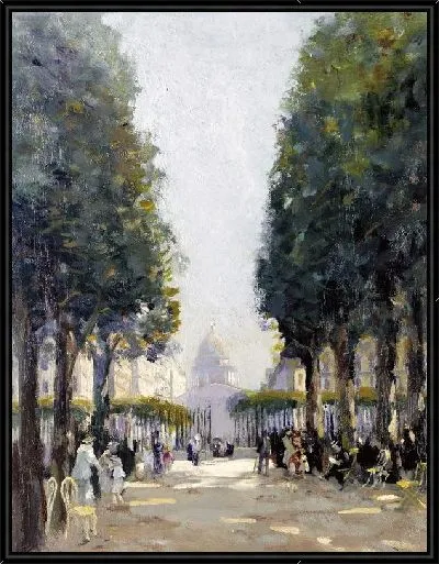 Картина Париж летом